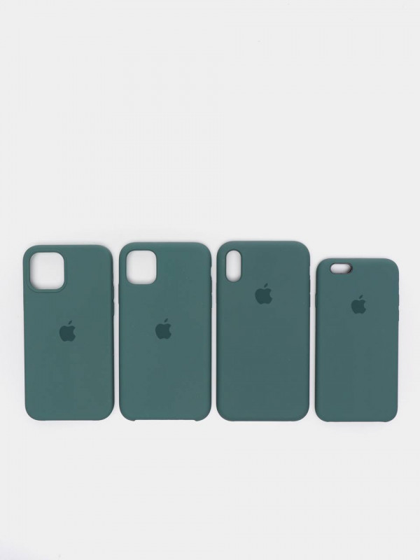 Чехол iPhone 7+ 8+ Silicon Case под ориг морской