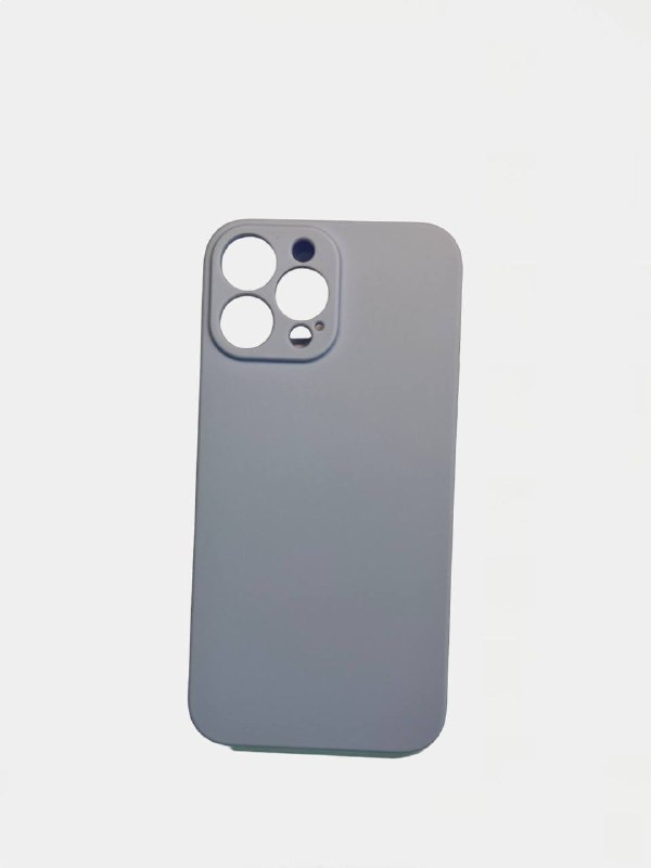 Чехол iPhone 13 pro силикон матовый голубой