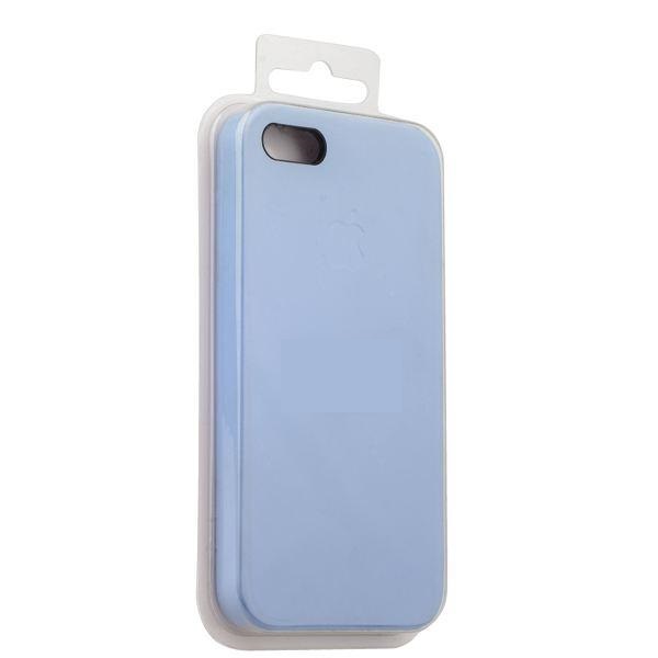 Чехол iPhone 5 5S 5SE Silicon Case под ориг ледяной