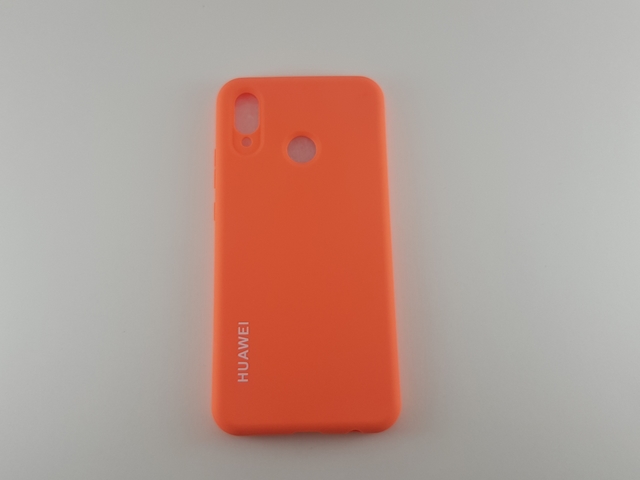 Накладка HUAWEI Honor P20 Lite New Silicone Case Original оранжевый