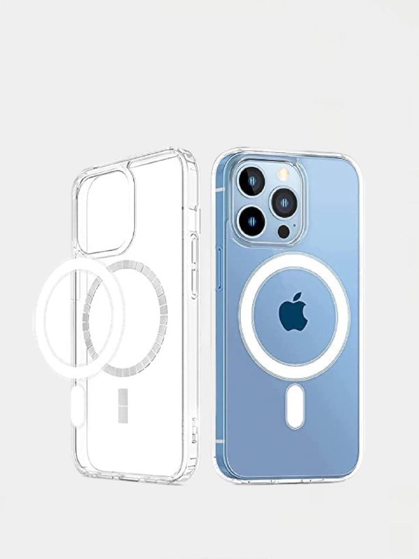 Чехол iPhone 13 MagSafe magnetic прозрачный